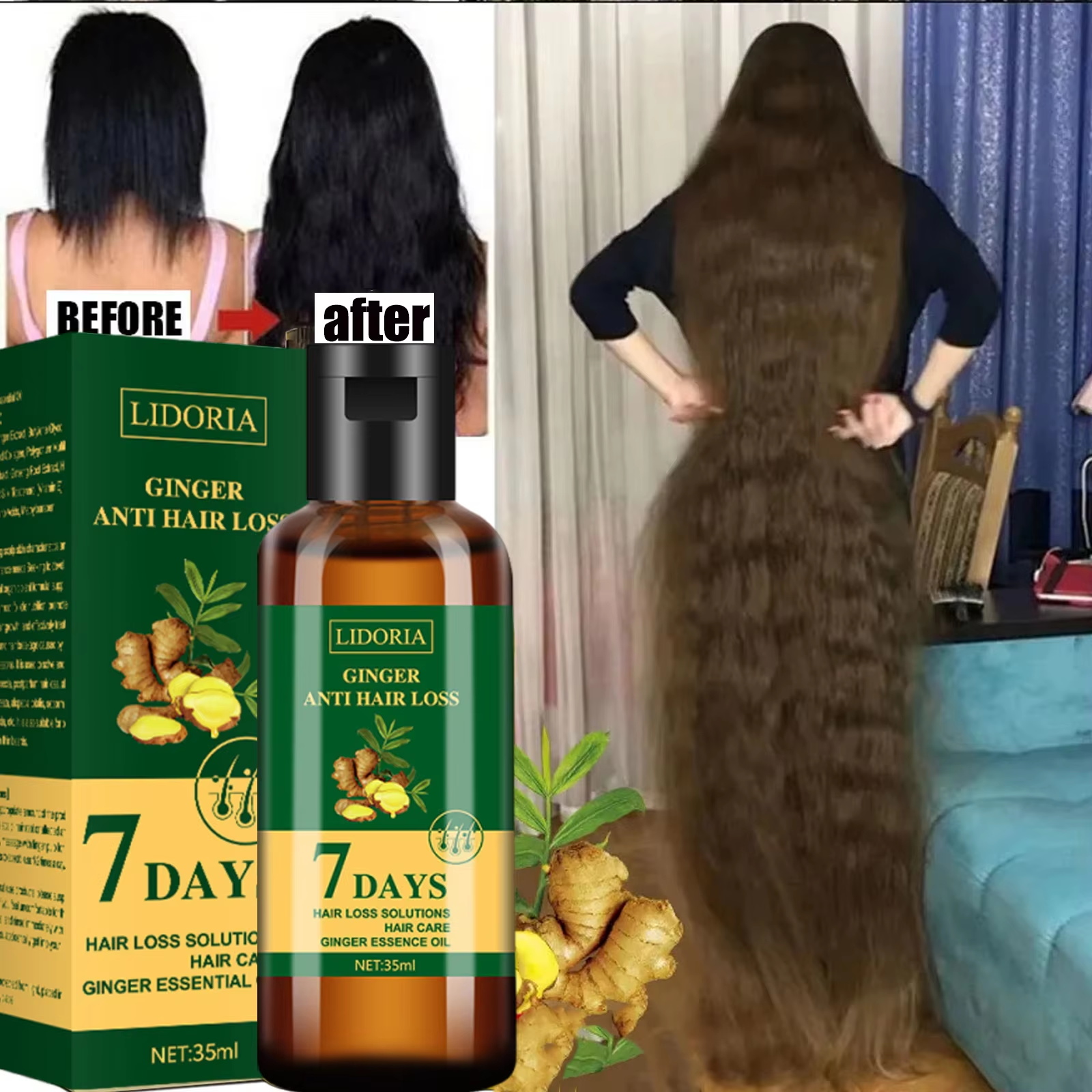 Epidermal Growth Factor - Hair Growth Serum 7 Days Fast