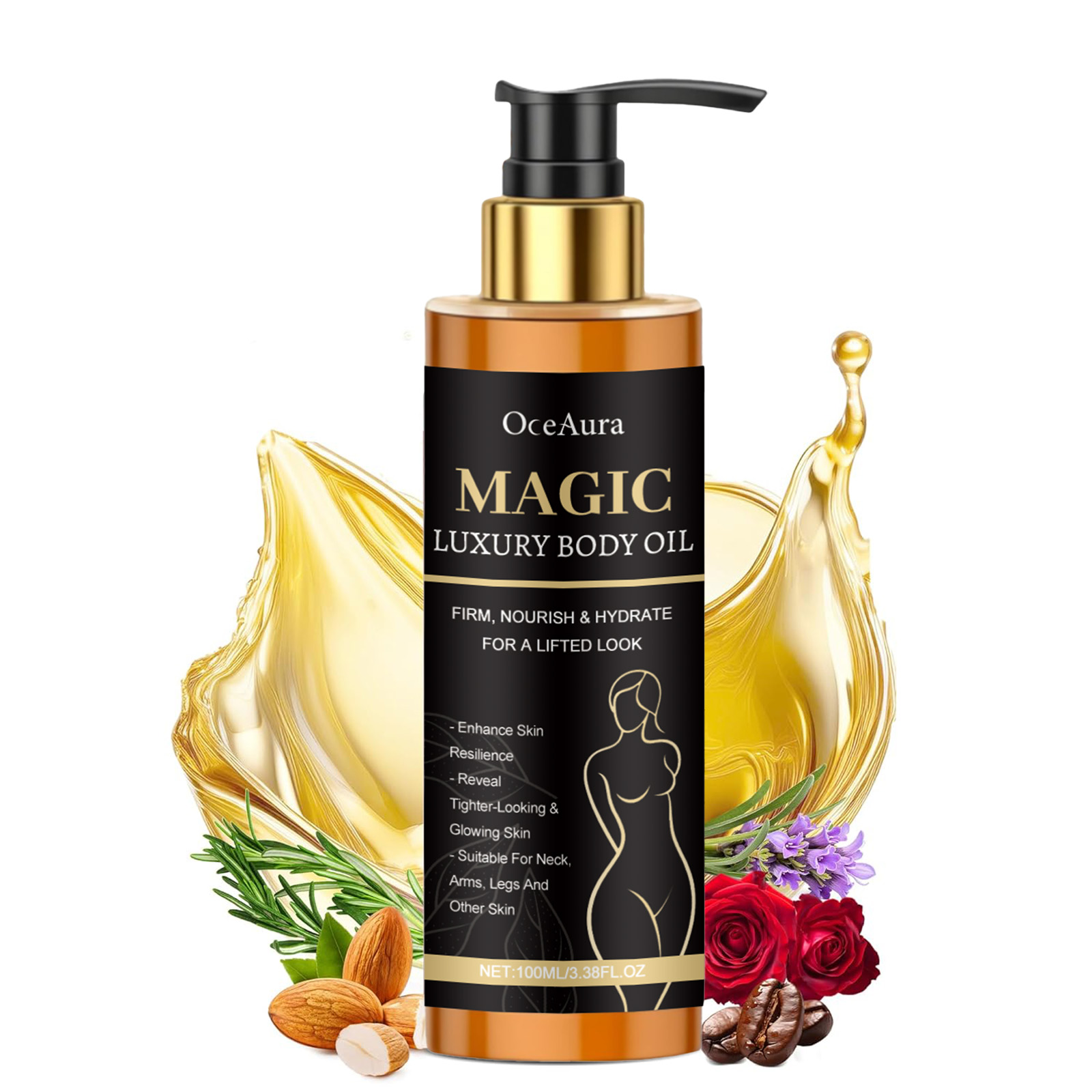 Luxury Skincare Moisturizer - Luxury Firming Body Oil Lifting &