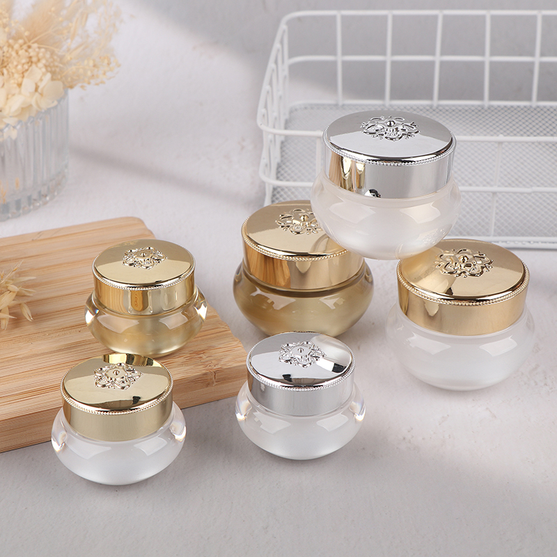 Acrylic Empty Travel Cream Jar - Luxury Skincare Jars review and price