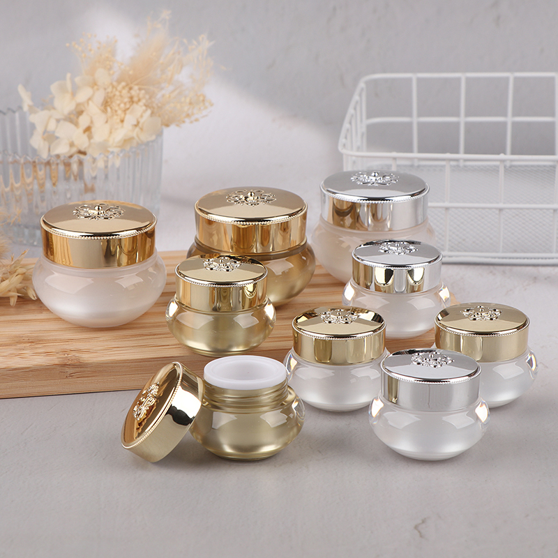 Acrylic Empty Travel Cream Jar - Luxury Skincare Jars review and price