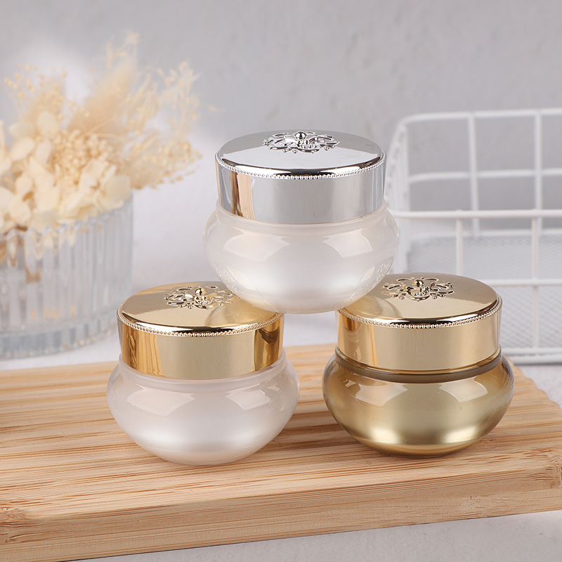 Acrylic Empty Travel Cream Jar - Luxury Skincare Jars review and price