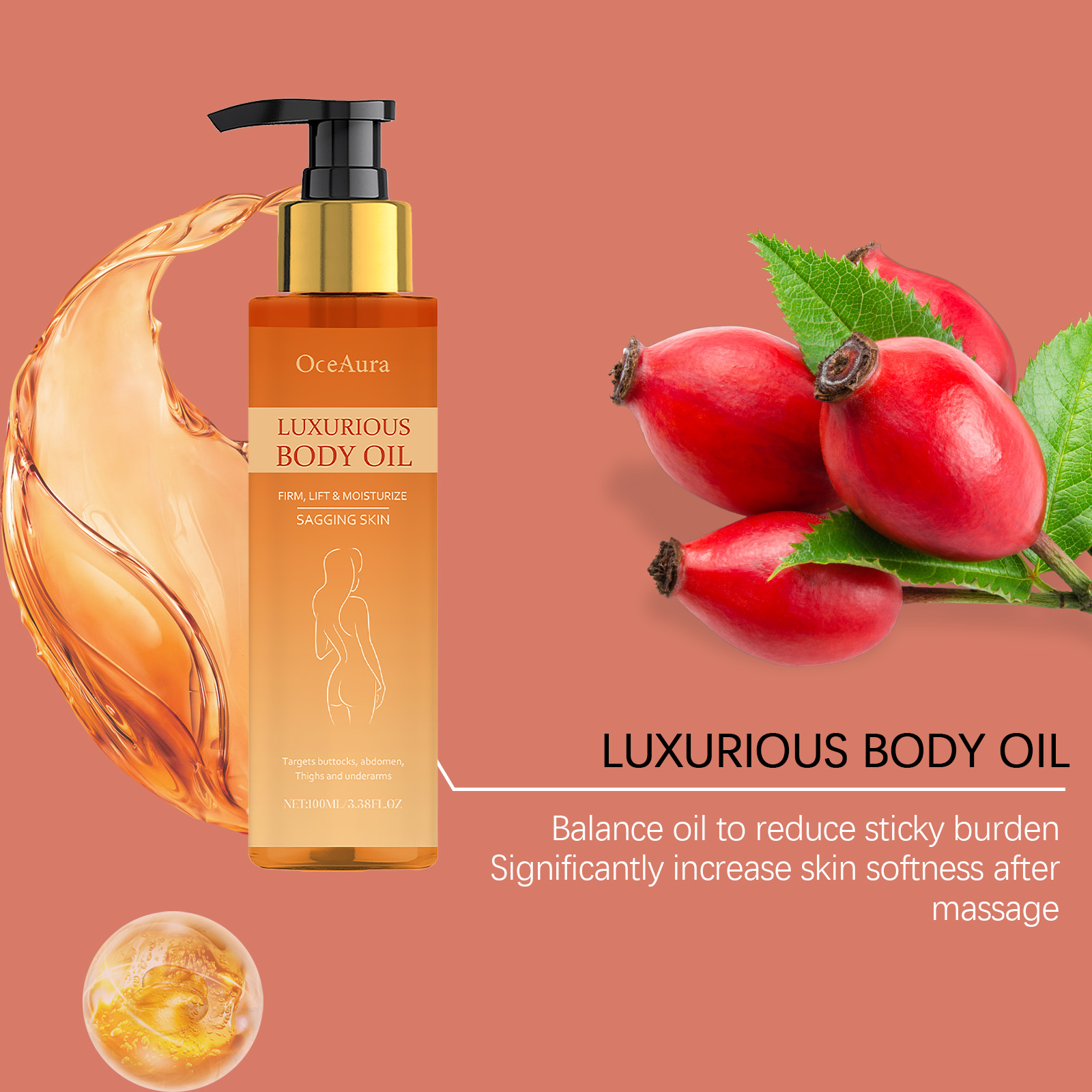 Lifting & Firming Body Oil Tig - Luxury Skincare Cream review and price