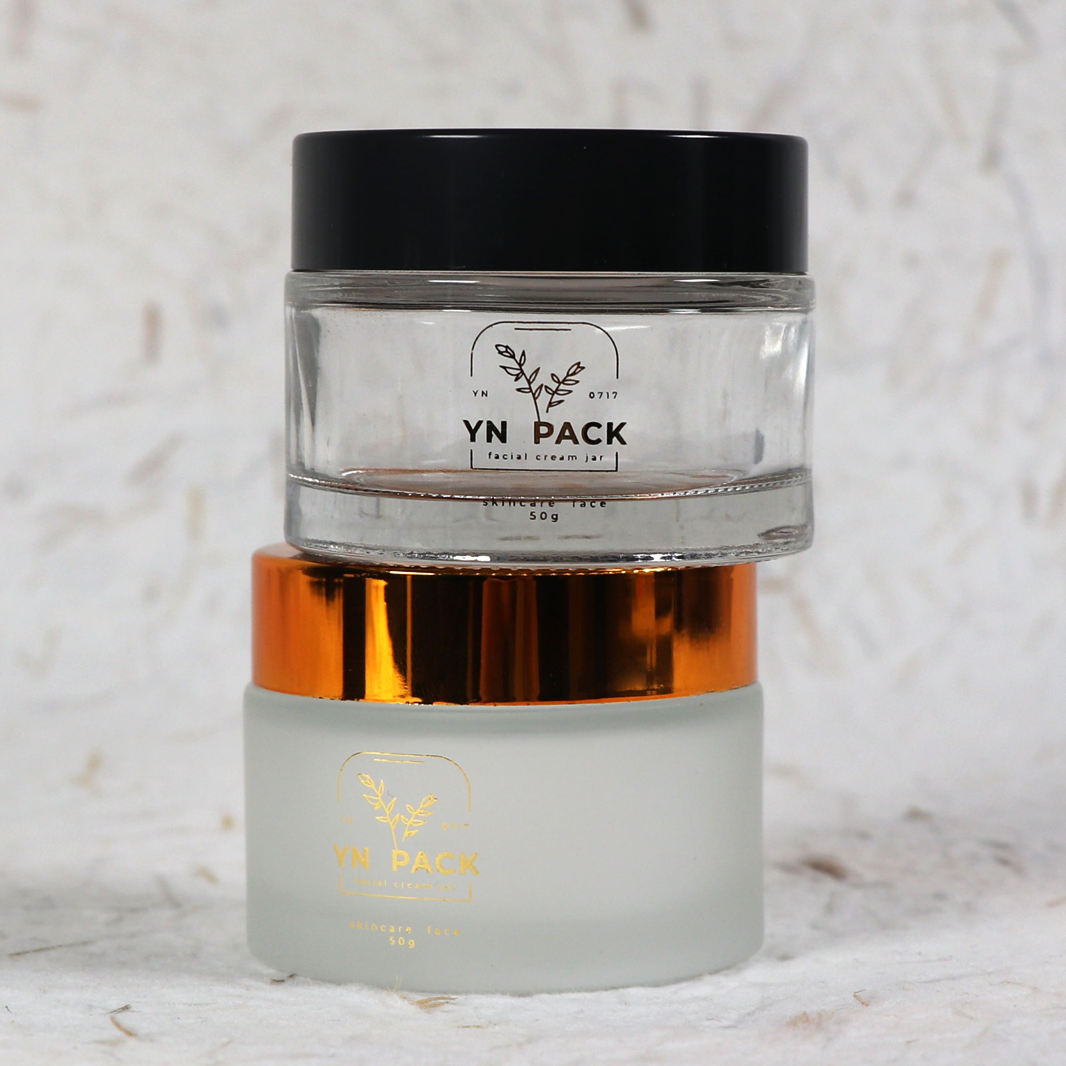 luxury glass jar Wholesa frost - Luxury Skincare Jars review and price