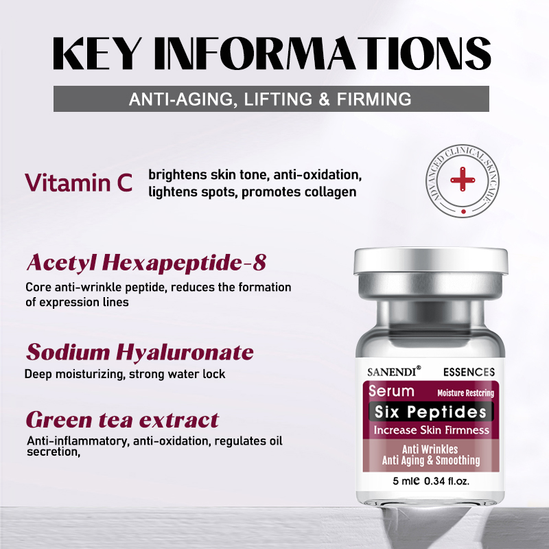 10pcs/Box Six Peptide Ampoule  - Epidermal Growth Factor review and price