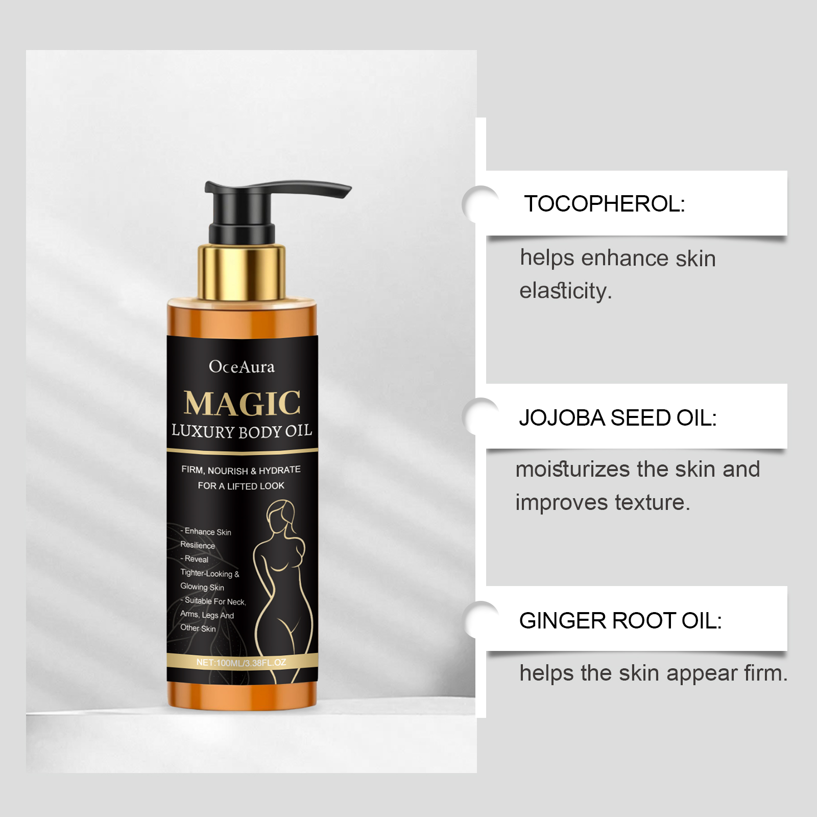 Luxury  Firming Body Oil Lifti - Luxury Skincare Moisturizer review and price