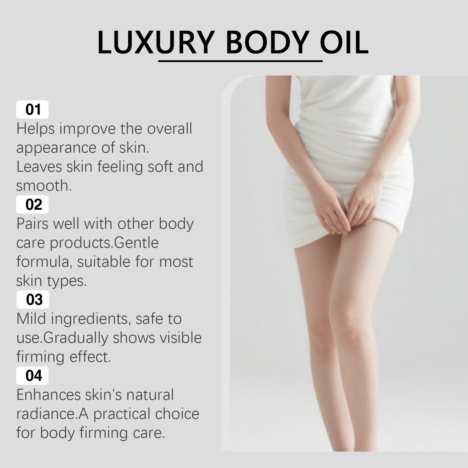 Luxury  Firming Body Oil Lifti - Luxury Skincare Moisturizer review and price